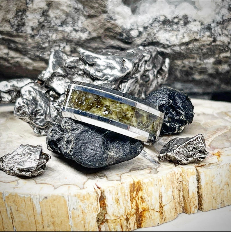 Galactic Impact Tektite Ring - Signature Series