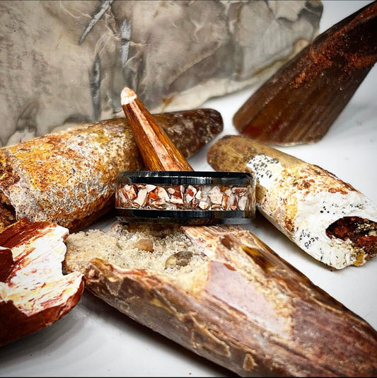 Ancient Edge Spinosaurus Tooth Ring - Classic Series