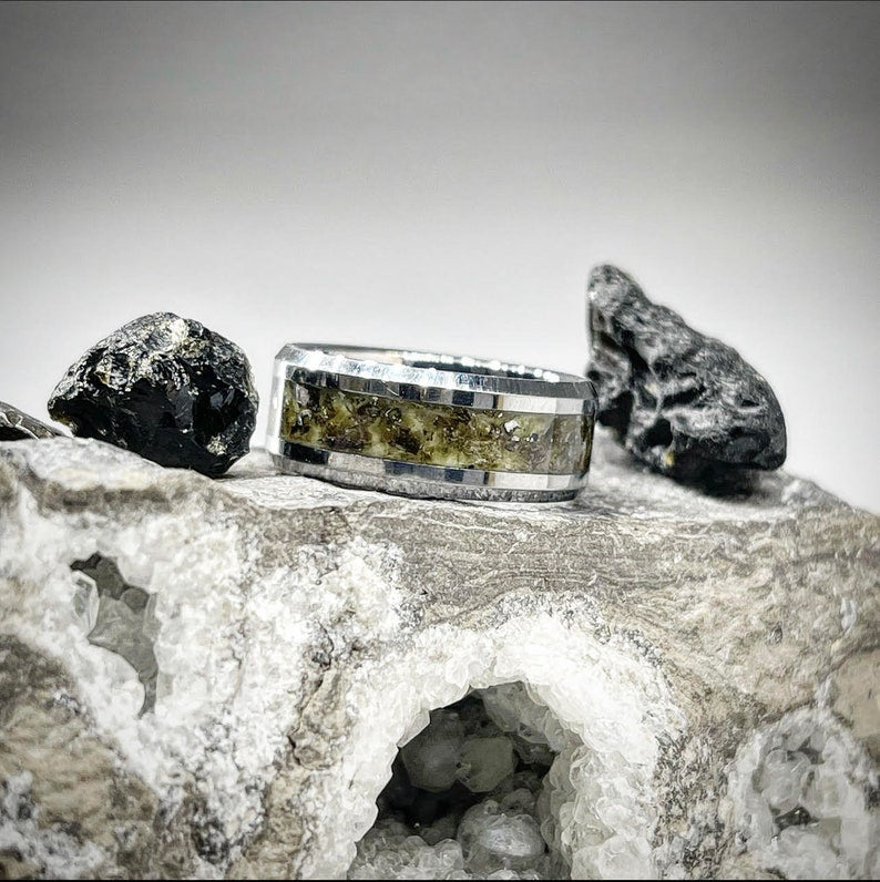 Galactic Impact Tektite Ring - Signature Series