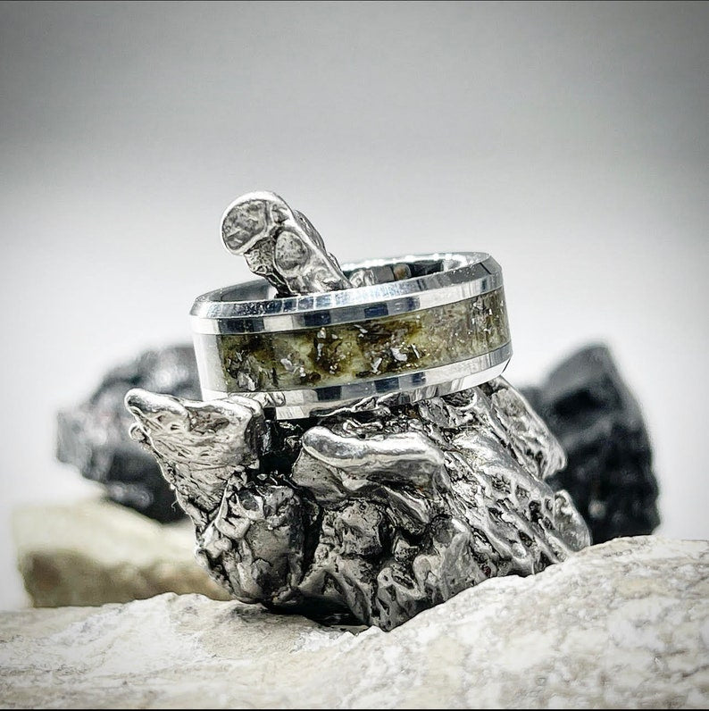 Galactic Impact Tektite Ring - Signature Series