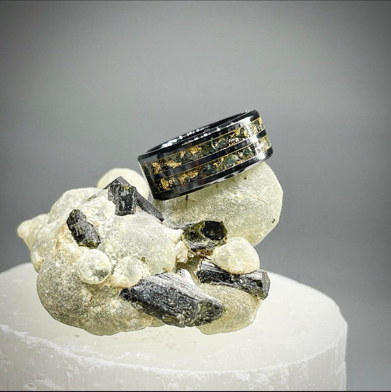 Verdant Serenity Jade and Emerald Ring - Signature Series