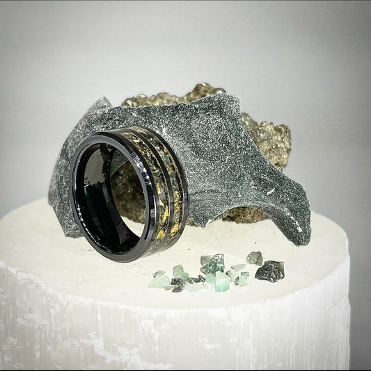 Verdant Serenity Jade and Emerald Ring - Signature Series