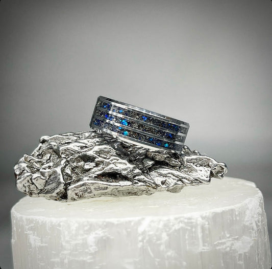Nebula Meteorite Ring - Classic Series