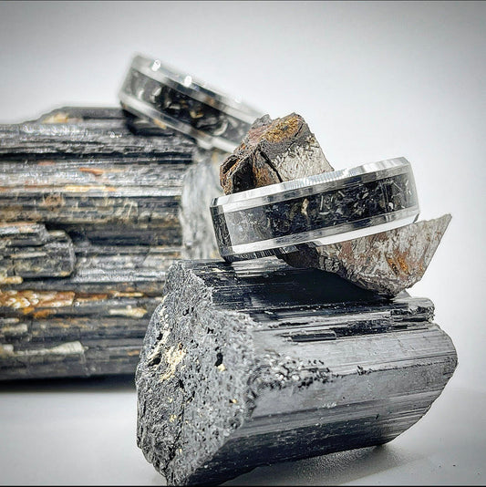 Celestial Relic Meteorite Ring - Classic Series