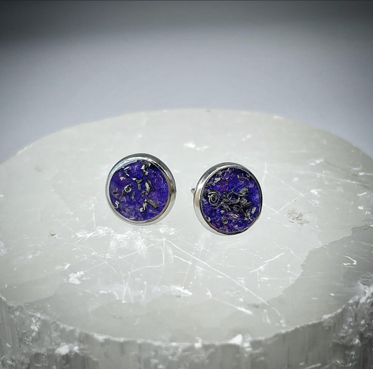 MariMar Galleria Amethyst & Sapphire Earrings
