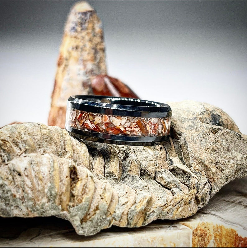 Ancient Edge Spinosaurus Tooth Ring - Classic Series