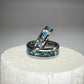 Coastal Radiance Glowing Sea Glass Beach Ring - Classic Series