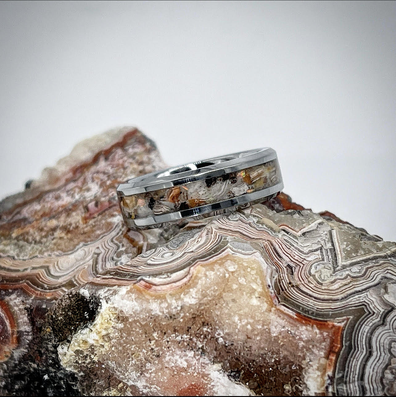 MariMar Crazy Lace Agate Ring