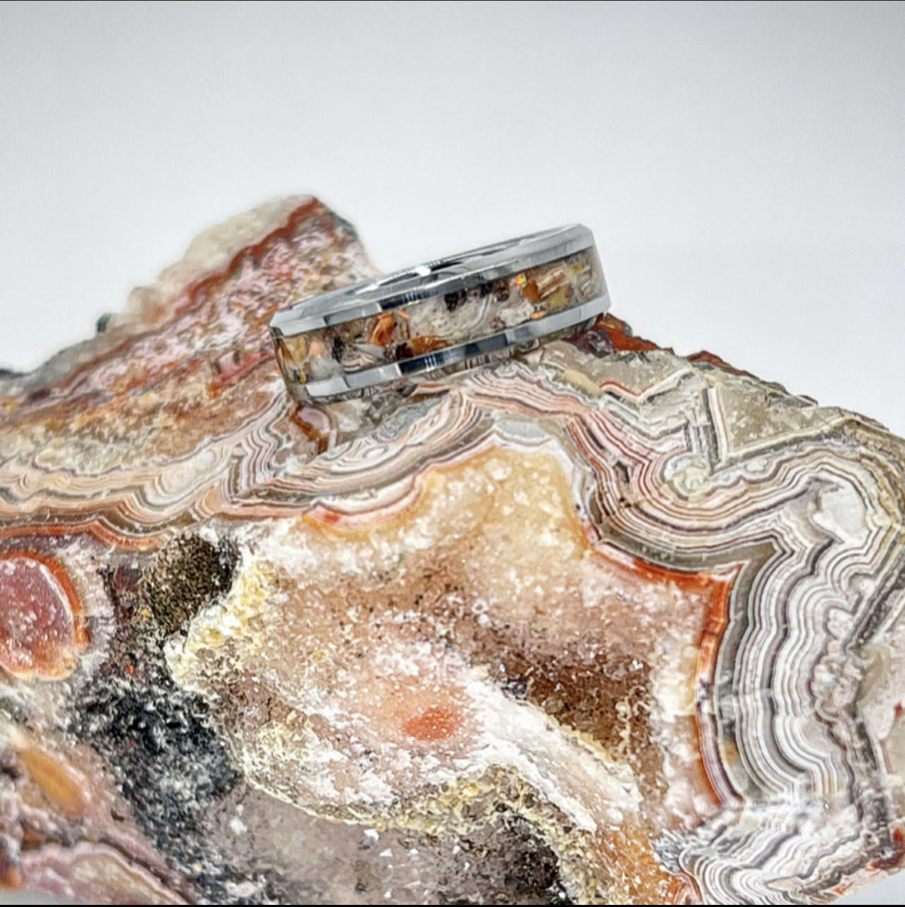 MariMar Crazy Lace Agate Ring