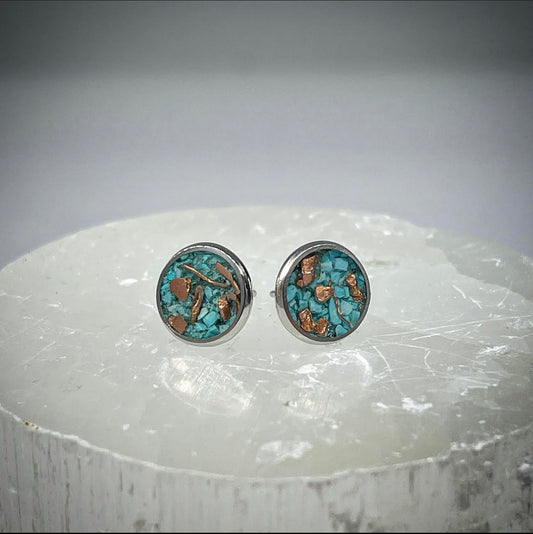 MariMar Galleria Turquoise & Copper Earrings