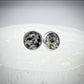 moonstone silver meteorite earrings contemporary metaphysical cancer